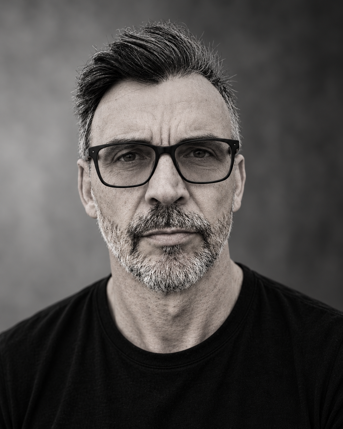 Ritratto ufficiale in bianco e nero di Paolo Armandi